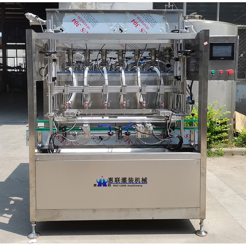 全自动6头酱料灌装机